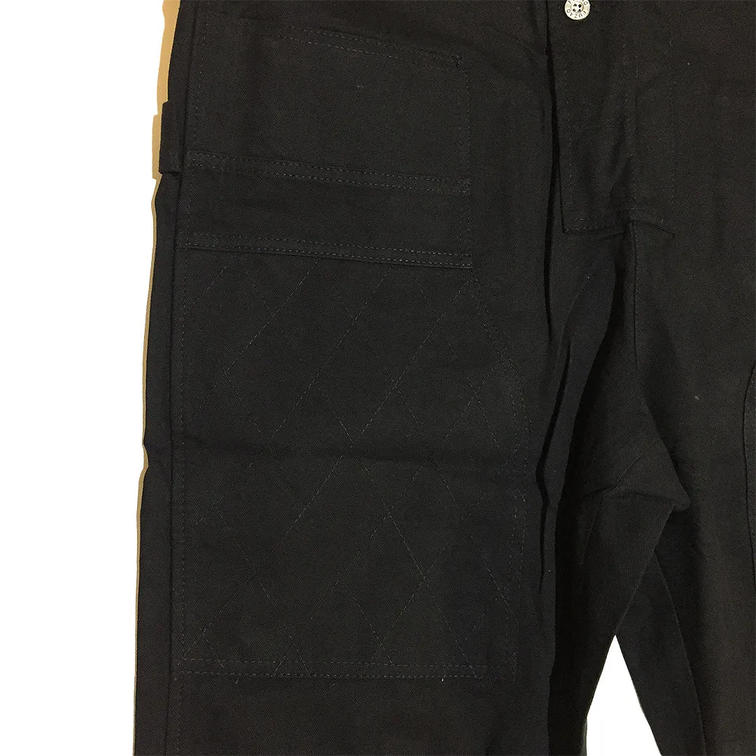 Black Overall Pants