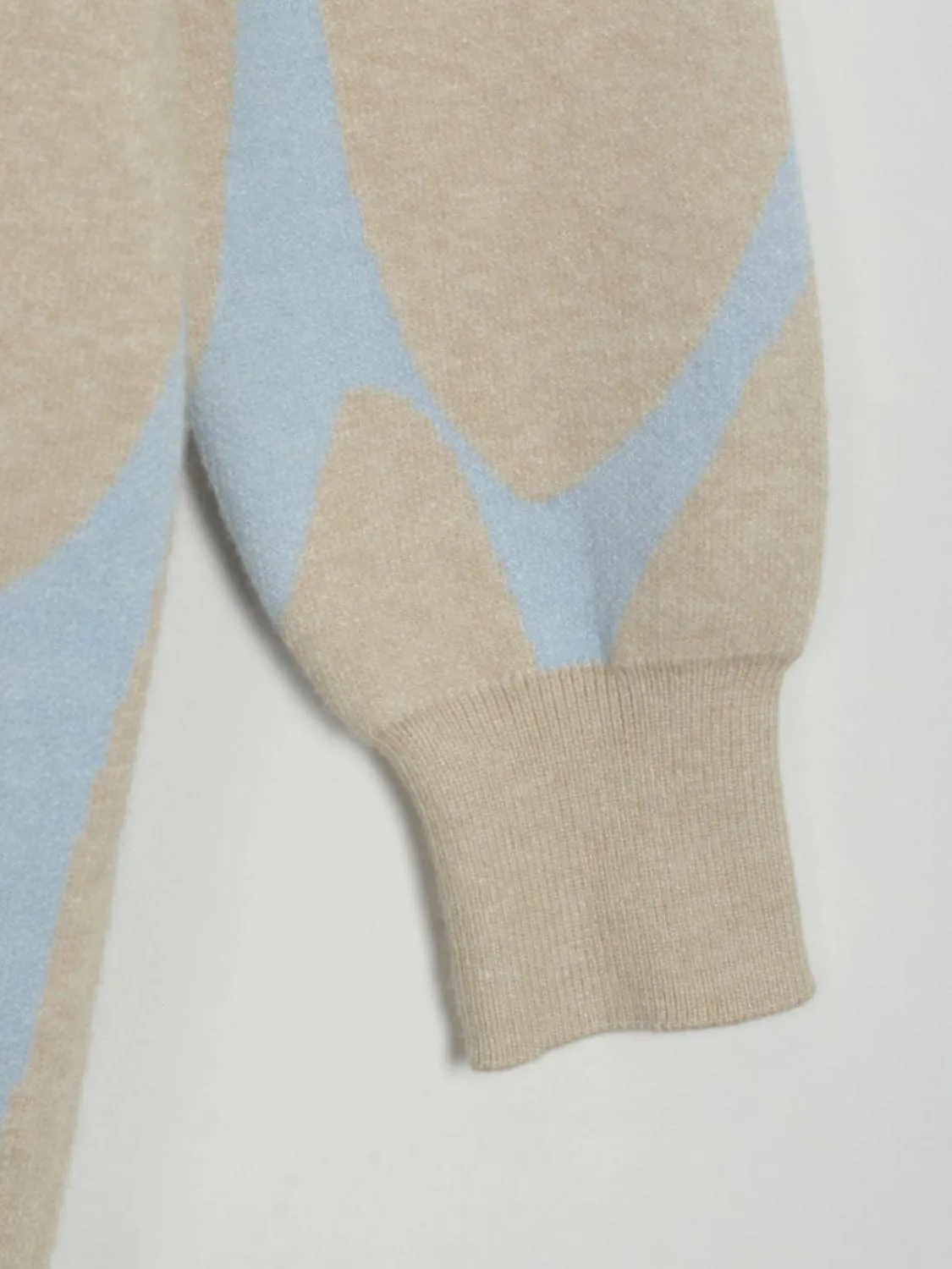 Blue Zone Planet |  Contrast Mock Neck Sweater Dress