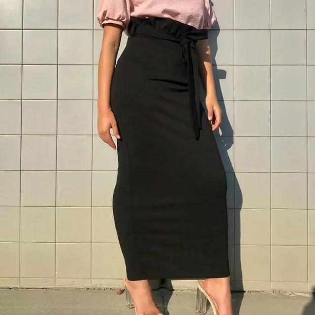 Boho Long Pencil Skirt