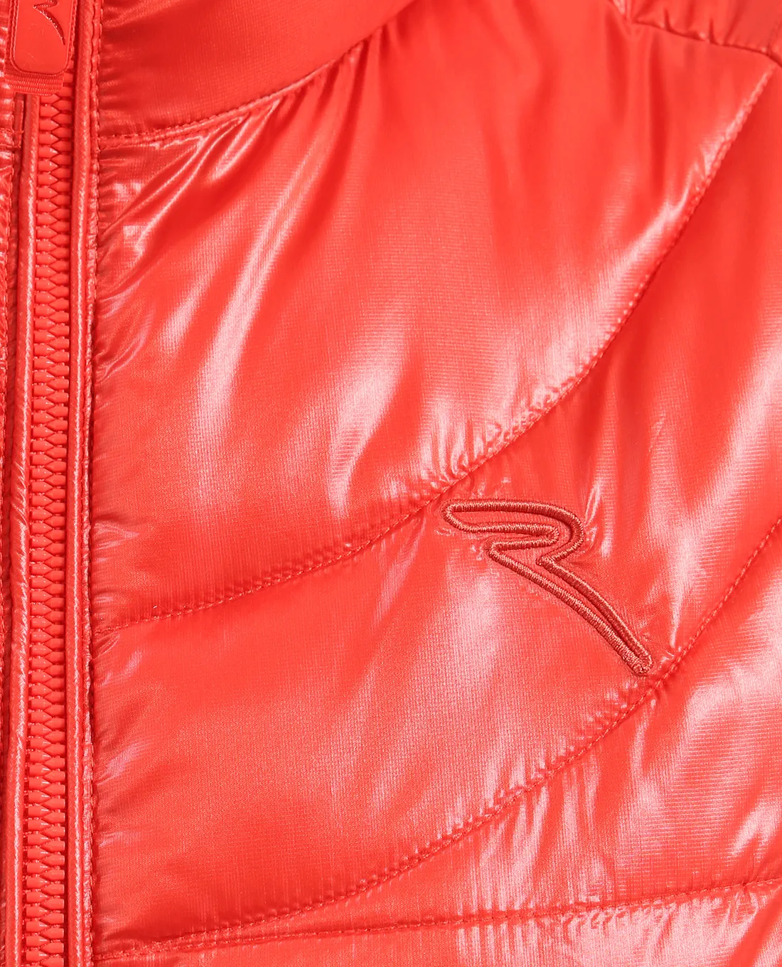 CHERVO Ernesta Faux Down Vest Red