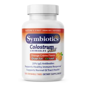 Colostrum Plus Chewables - Orange Créme (120 Count)