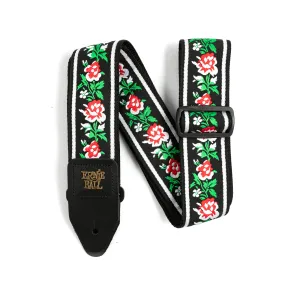 Ernie Ball Winter Rose Jacquard Strap