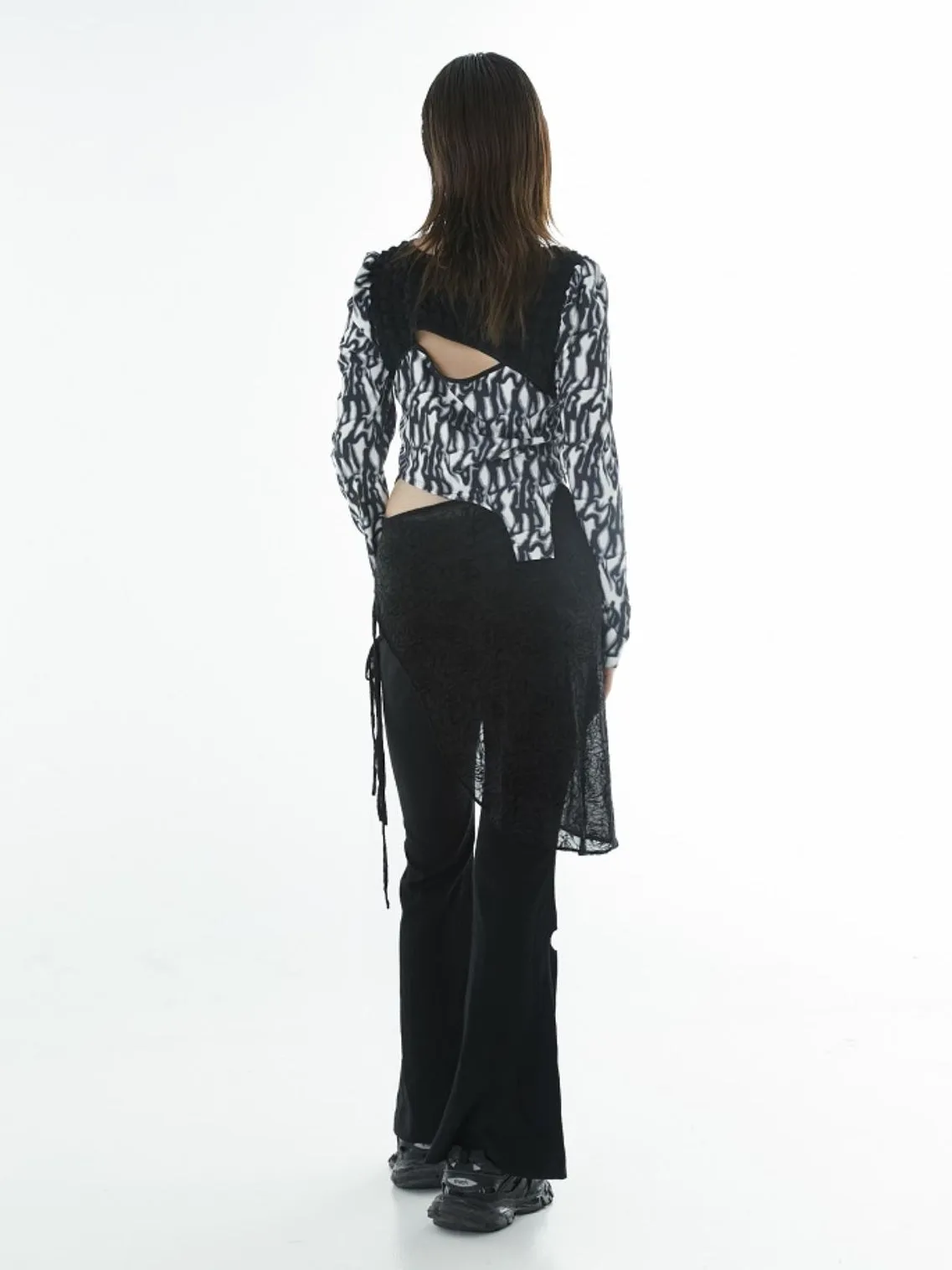 Flared Cut Ring Nichi Pants