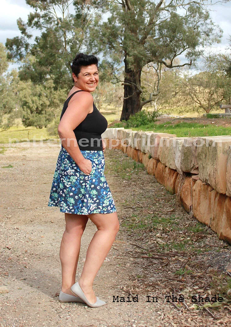 Get Zipped | A-line Skirt Sewing Pattern
