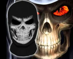 Grim Reaper Mask Superhero Balaclava Mens Skull Full Face Mask Hood