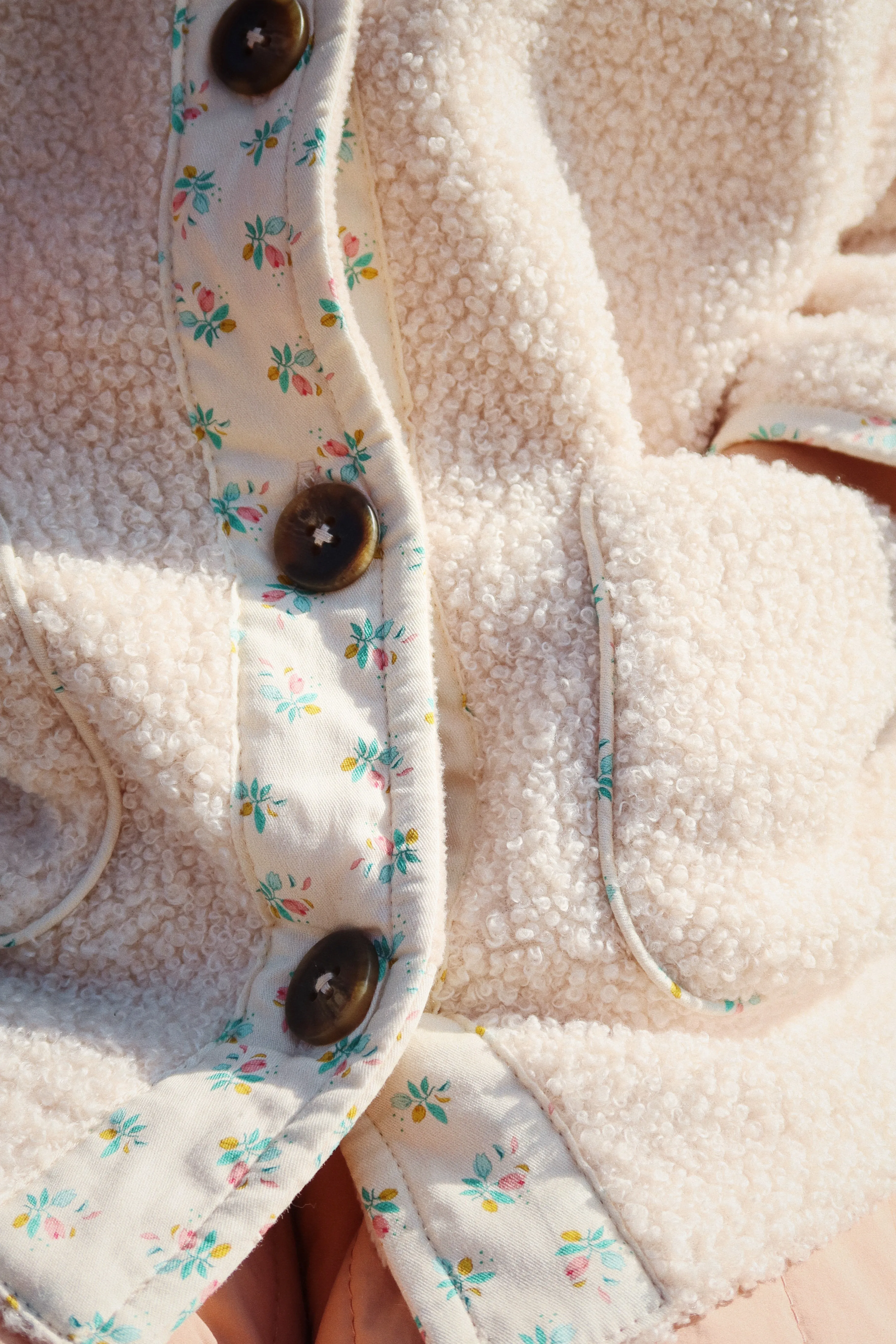 Grizz Collar Coat | Brazilian Sand