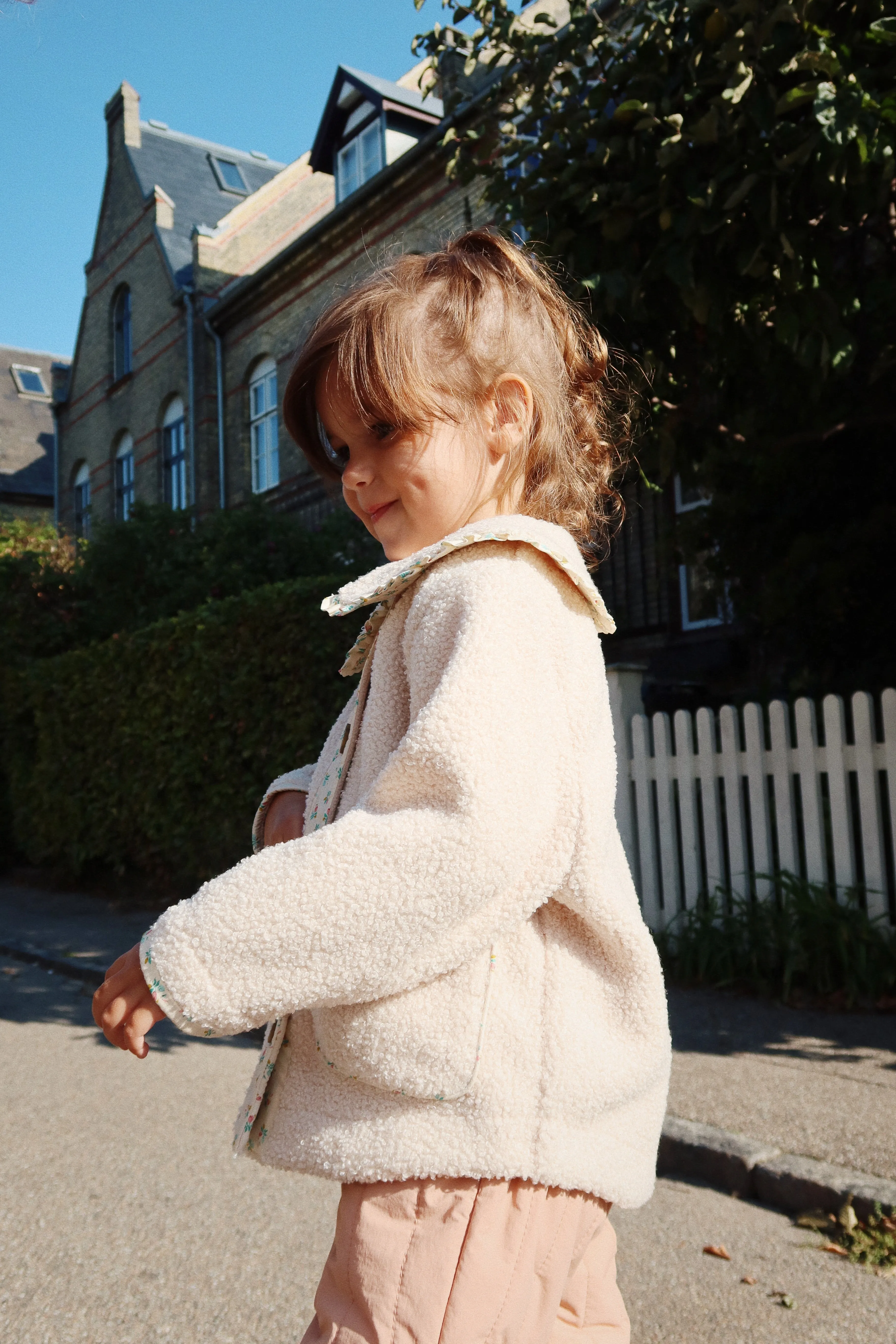 Grizz Collar Coat | Brazilian Sand
