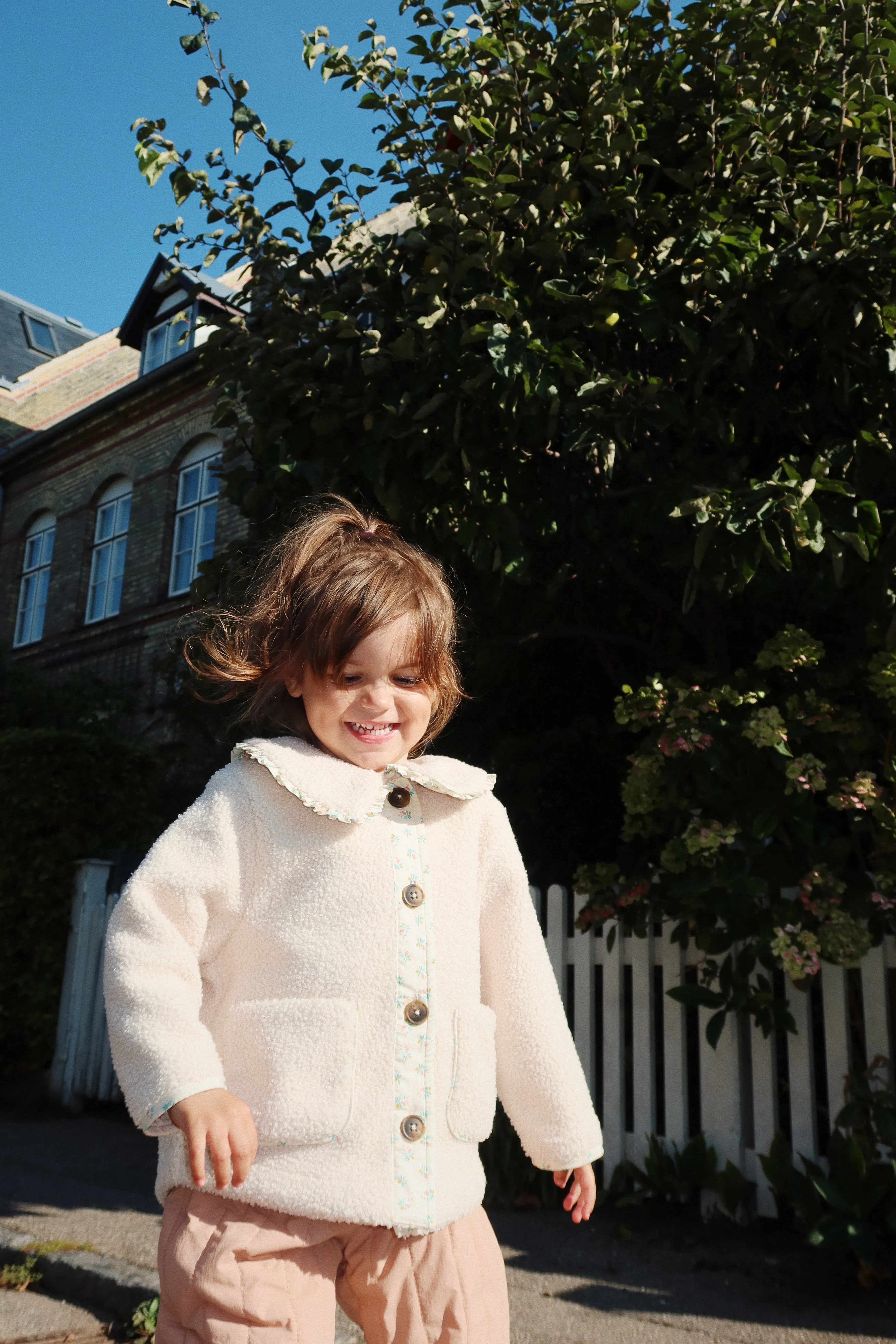 Grizz Collar Coat | Brazilian Sand
