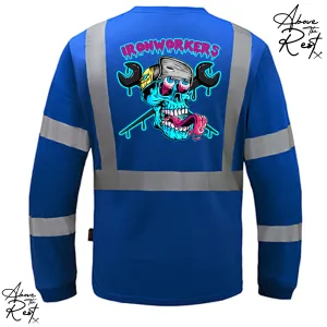 IRONWORKER PUNK SKULL HI-VIS