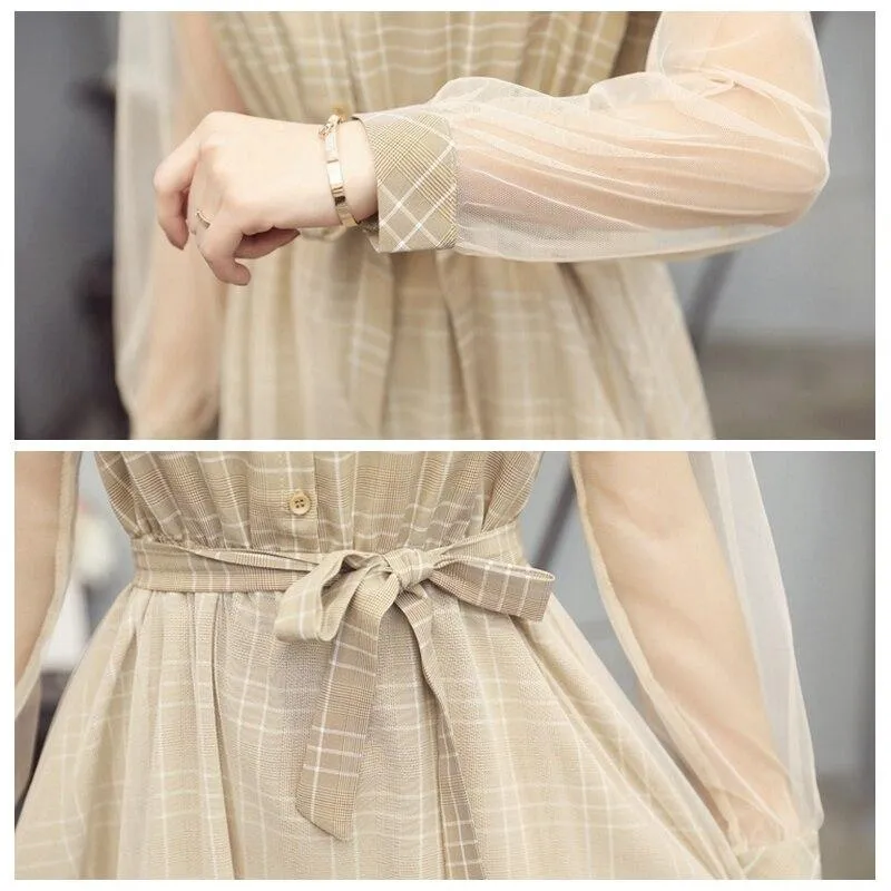 Korean Dress Vintage For Winter