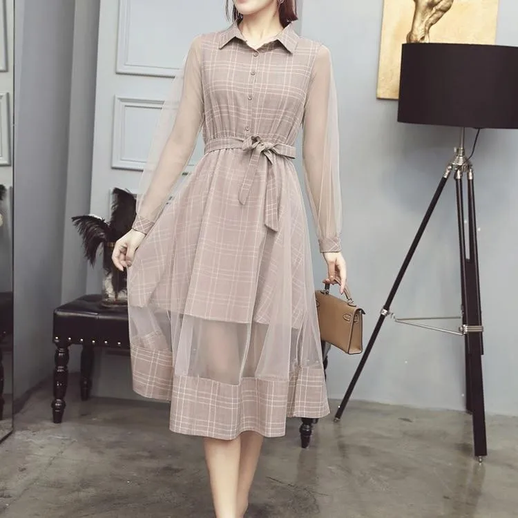 Korean Dress Vintage For Winter