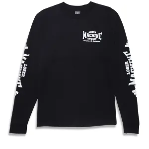 Loser Machine Barbell Long Sleeve T-Shirt - Black