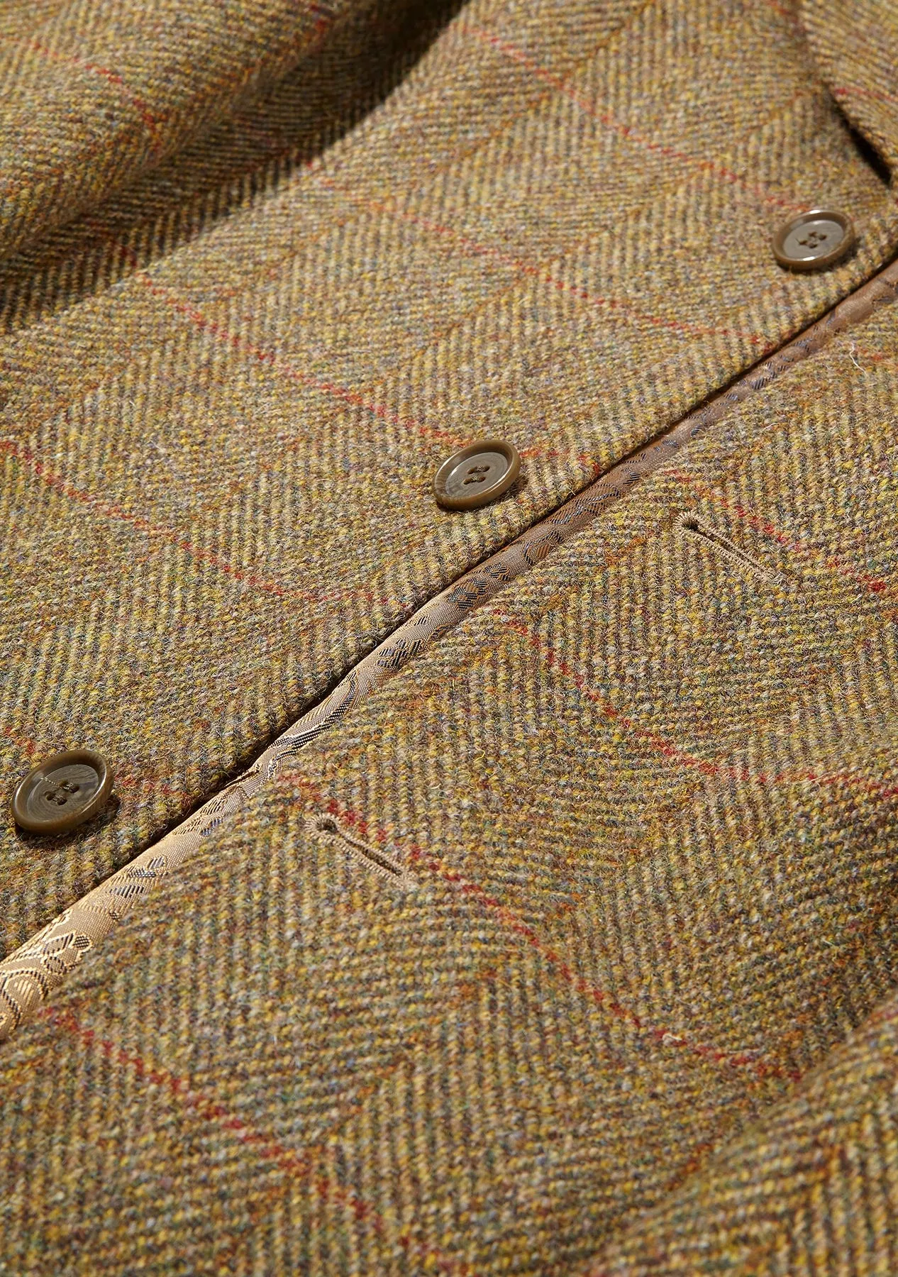 Murdo ¾ Coat - Mustard