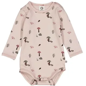 Musli - Organic Cotton Bodysuit - Blush Forest