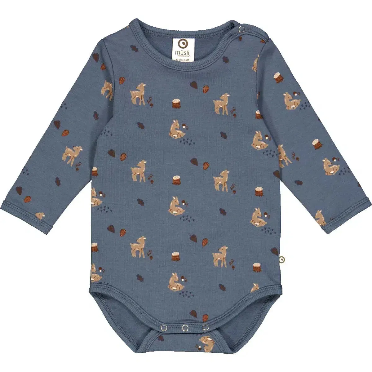 Musli - Organic Cotton Bodysuit - Deer