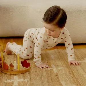Petit Lem - Organic Convertible Sleeper - Pumpkins