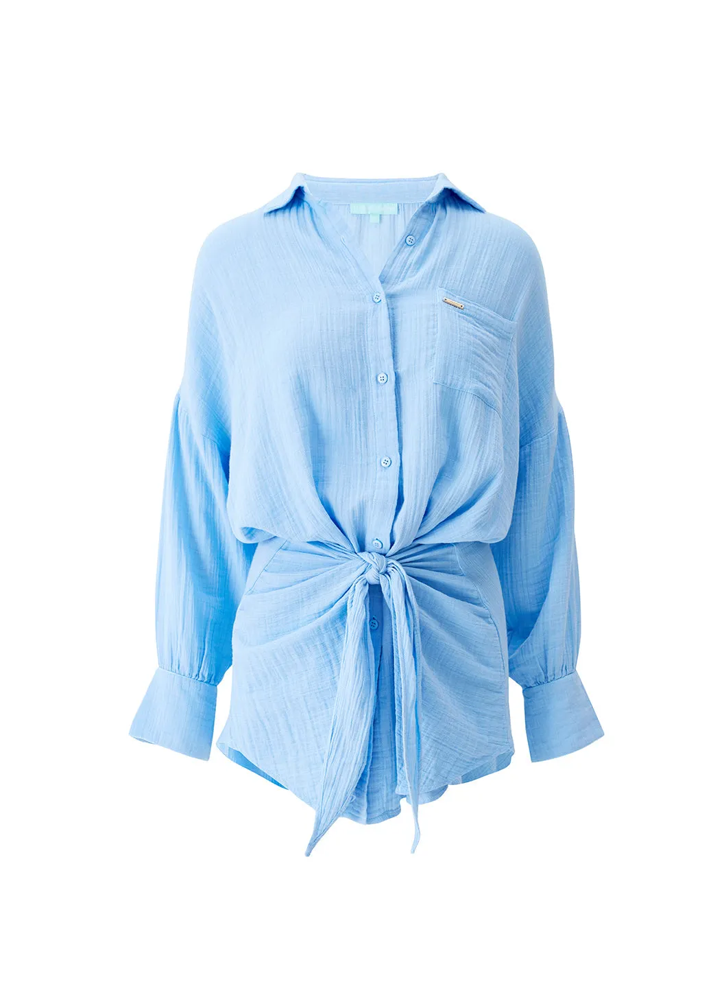 Sara Dusty Blue Dress