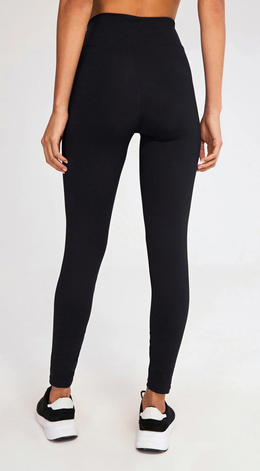 SOLID HIGH WAIST LEGGINGS