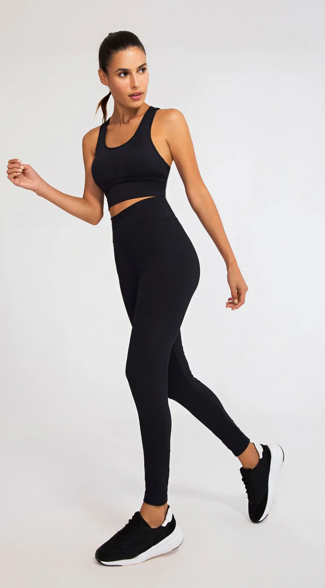 SOLID HIGH WAIST LEGGINGS