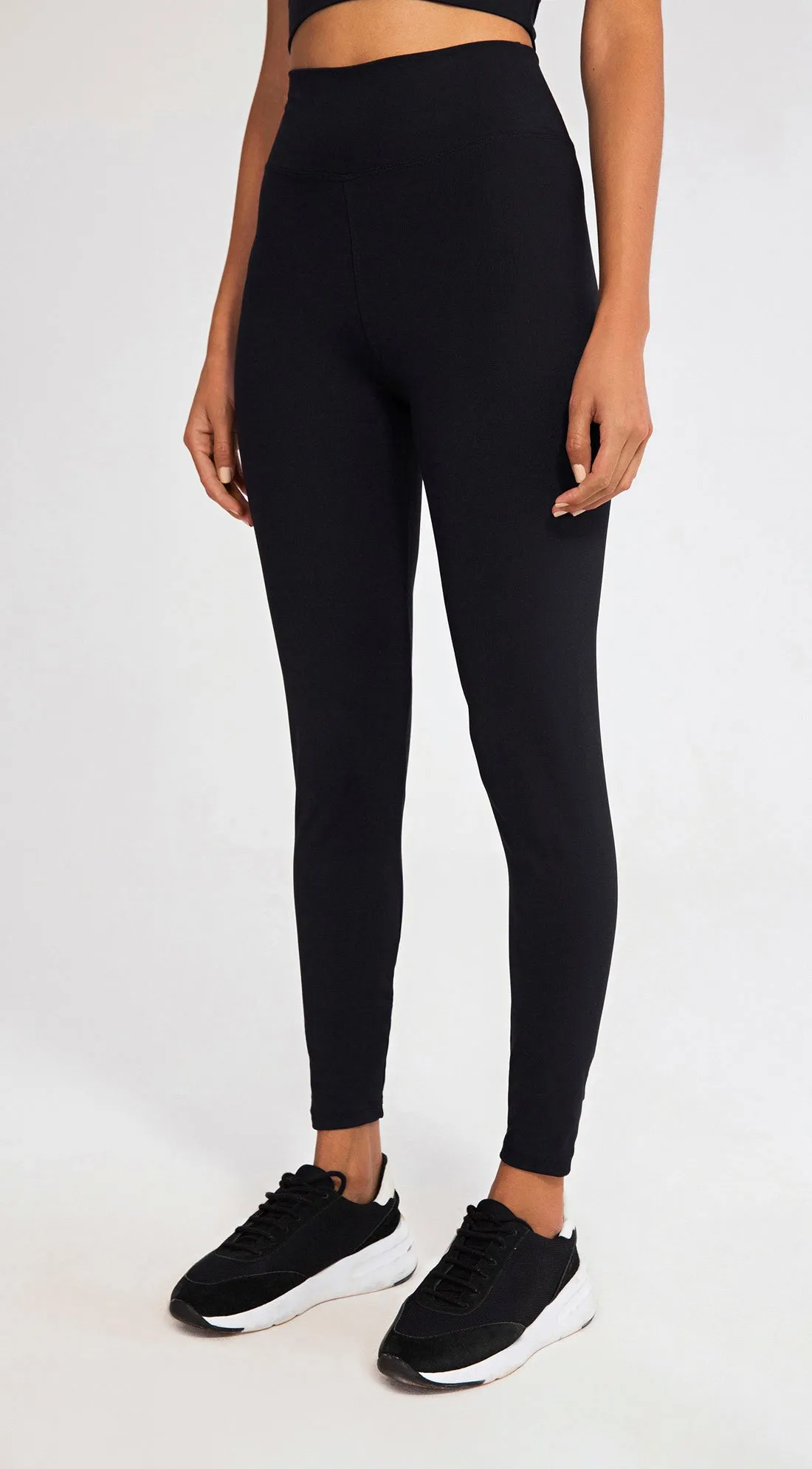 SOLID HIGH WAIST LEGGINGS