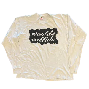Vintage Worlds Collide "All Hope Abandon"  Uprise Designs Long Sleeve Shirt