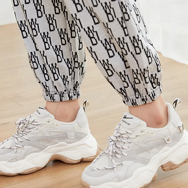 Wide Leg Pants Women Loose High Waist Drape Thin Ice Silk Casual Jogger Hong Kong Inner Pants