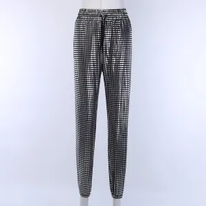 Women's Casual High Waist Elastic Loose Pants